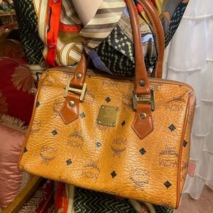 Vintage MCM Boston Bag